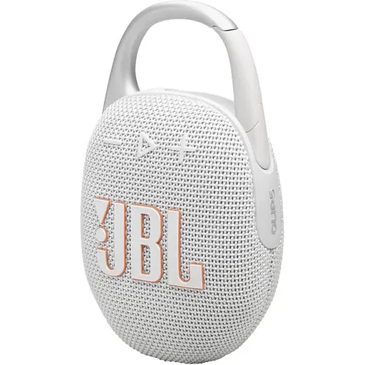 Портативна колонка JBL Clip 5 White (JBLCLIP5WHT) - фото 2