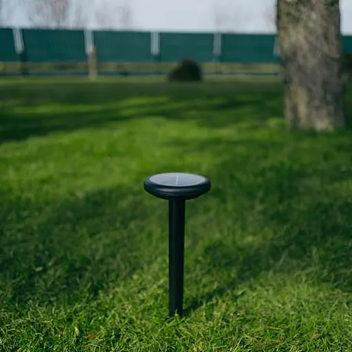 Відлякувач кротів та гризунів на сонячній батареї Bradas круглий, великий CTRL-MO102S - фото 2