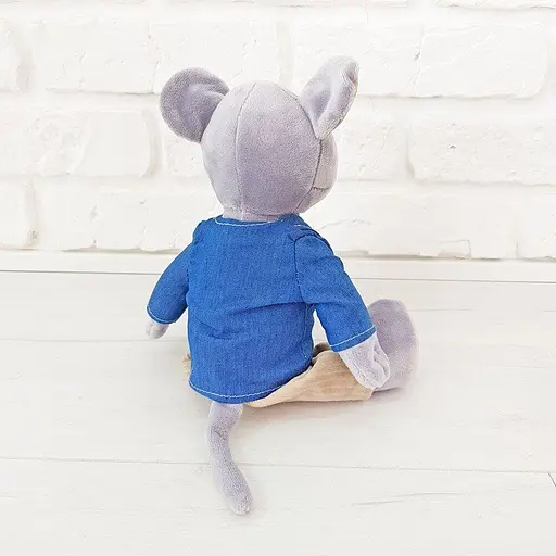 М'яка іграшка Стильний мишеня 27см - фото 4
