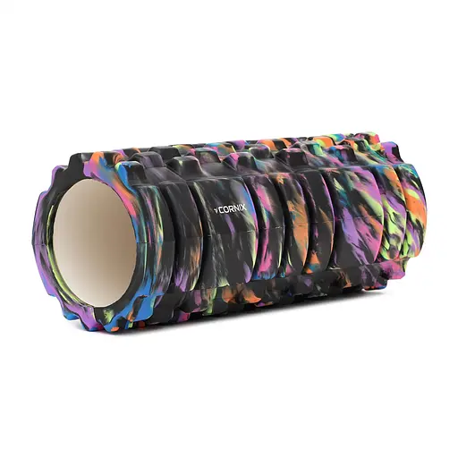 Массажный ролик Cornix EVA Marble Design 33 x 14 см (валик, роллер) XR-0106 - фото 2