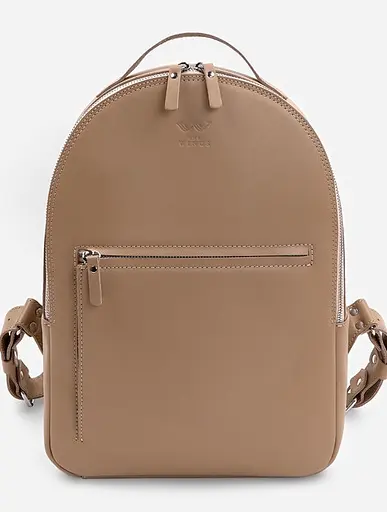 Шкіряний рюкзак Groove M карамель краст - фото 1