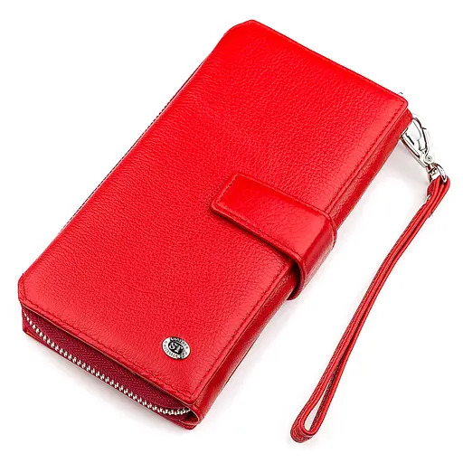 Жіночий шкіряний гаманець (SТ228) ST Leather 10.5х20х3.5 см acs0015528 - фото 1
