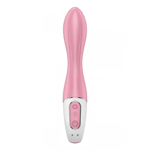 Вібратор Satisfyer Air Pump 20 см рожевий - фото 3