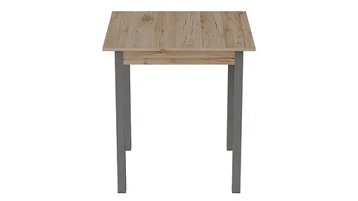 Стіл кухонний Ferrum-decor Дієго 75x80x80 Сірий ДСП Сан-Марино 16мм (FRD-105654) - фото 4