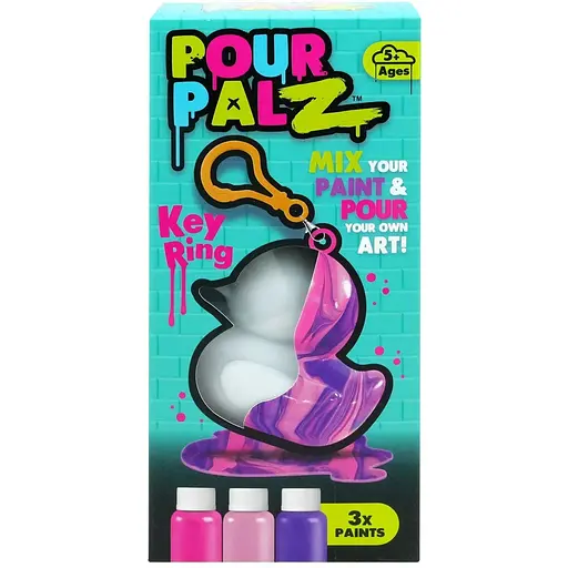 Набор для творчества ToyMonster Флюид Арт Брелок Утенок в ассортименте (GS-G26262) - фото 15