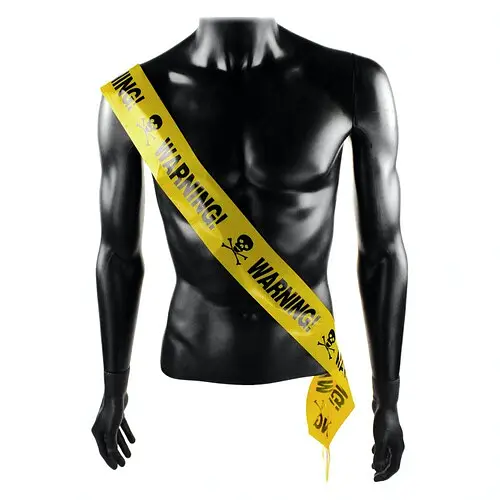 Лента Warning - фото 1