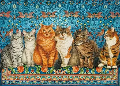 Пазл Castorland puzzle Шляхетні кішки, 500 ел. (B-53469) - фото 2
