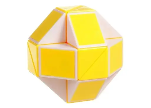 Змійка Рубіка Smart Cube біло-жовта (SCT405) - фото 2
