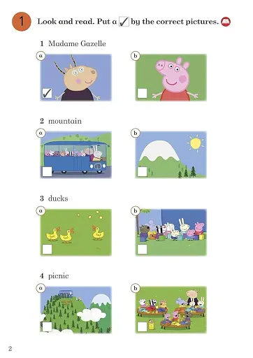 Ladybird Readers 2 Peppa Pig. School Trip Activity Book - фото 2