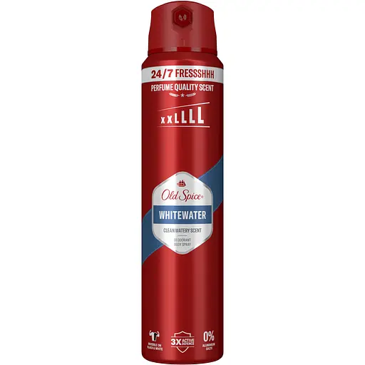 Аэрозольный дезодорант Old Spice Whitewater Clean Watery Scent 250 мл