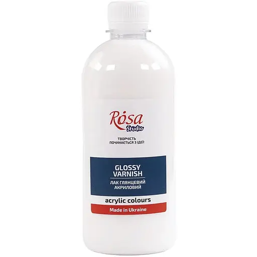 Лак акриловий Rosa Studio глянцевий 500 мл - фото 1