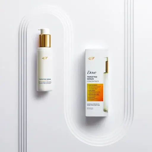 Концентрована сироватка 4 в 1 для тіла Dove для рівного сяючого тону шкіри 100 мл - фото 7