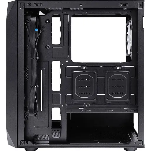 Корпус 1stPlayer AY7-BK-4F1 Black [134426] - фото 6