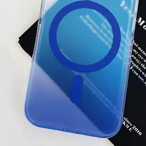 Чохол Epik TPU+PC Phantom with MagSafe для Apple iPhone 16, 6.1 Blue - фото 2