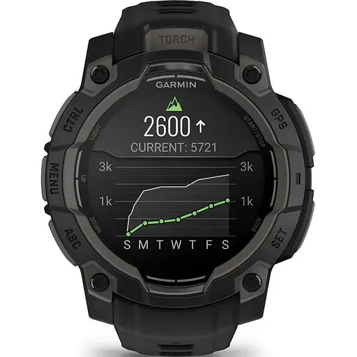 Смарт-часы Garmin Instinct 3 45mm AMOLED Black with Black Band 010-02936-00 - фото 8