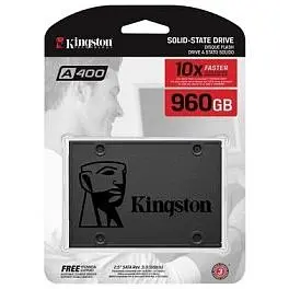 SSD диск Kingston SSDNow A400 960GB 2.5" SATAIII 3D V-NAND (SA400S37/960G) - фото 4