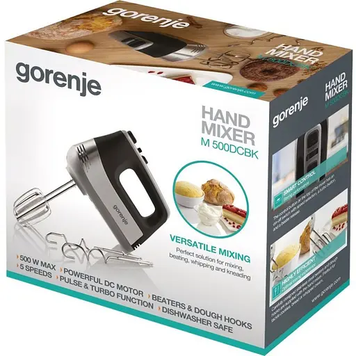 Миксер GORENJE M 500 DCBK - фото 3