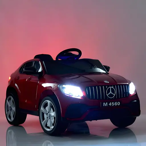 Електромобіль дитячий Bambi M 4560EBLRS-3 Mercedes на радіокеруванні із звуковими ефектами Червоний - фото 8
