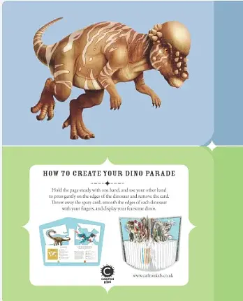 Paperscapes: The Fearsome World of Dinosaurs - фото 2