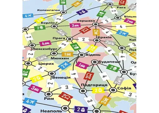 Настольная игра Arial Путешествие по Европе (укр.) (91027) - фото 3