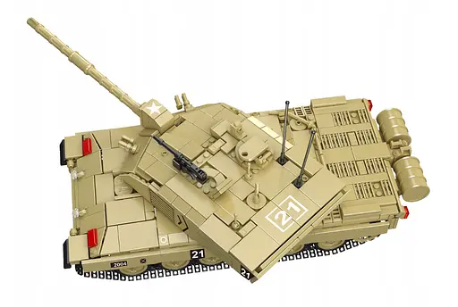 Конструктор танк на радіокеруванні  Mould King танк Челленждер Challenger2 Tank для дорослих та дітей військова техніка 1129 деталей - фото 3