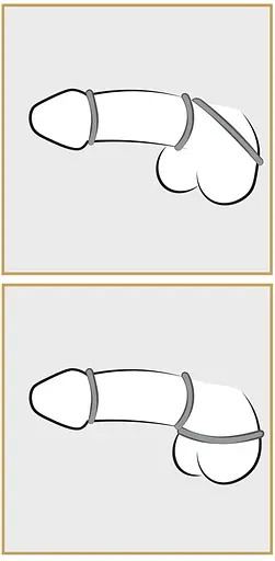 Набор эрекционных колец You2Toys Metallic Cock Ring Set 3 шт. серебристый - фото 15