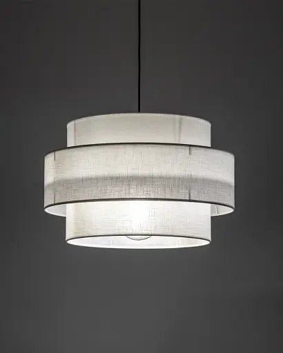 Підвісний світильник, люстра TK Lighting 5095 Calisto E27 1x15W IP20 білий - фото 3