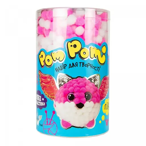 Набір для творчості 32015 (укр) "Pom pom Пінкі" 16х10 см