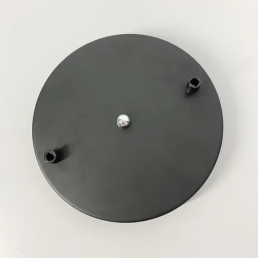 Двойная круглая потолочная основа в черном цвете | Line F | Арт. BASE 2 BK - фото 2