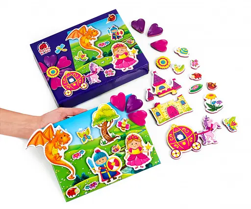 Дитяча настільна гра "Принцеса і лицар" RK2070-01 магнітна - фото 4