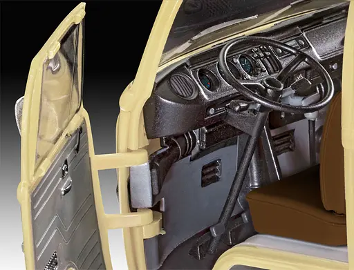 Конструктор Revell микроавтобус VW T2 Camper бежевый 67676 - фото 4