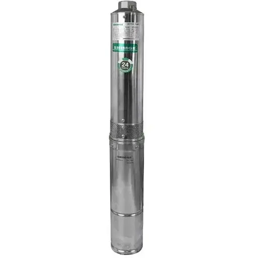 Свердловинний насос SHIMGE 4SP(m) 2/16-0.75 кВт, Н 117(95)м, Q 55(30)л/хв, Ø96 мм + кабель 55 м - фото 1