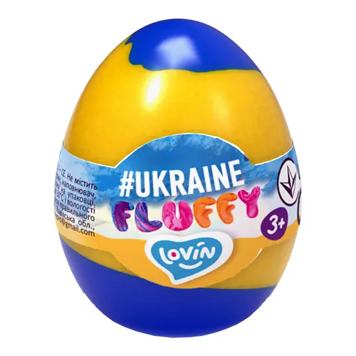 Игрушка-антистресс 40 мл. Fluffy #Ukraine TM Lovin 81004