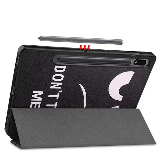 Чохол  SlimTPU Spen holder Samsung Galaxy Tab S10+ Plus / S9 Fe + / S9 Plus Не чіпай Мій Планшет - фото 3