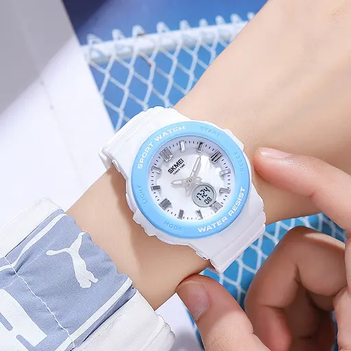 Наручний годинник жіночий 2125WT White Skmei acs0030253 - фото 4