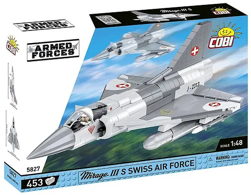 Конструктор COBI літак Mirage IIIS Swiss Air Force 5827