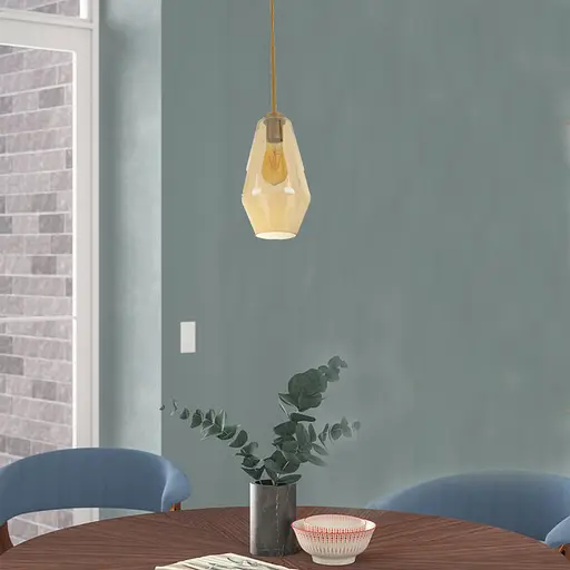 Люстра підвісна Brille для кухні E27 60W G (BL-865S/1) - фото 4