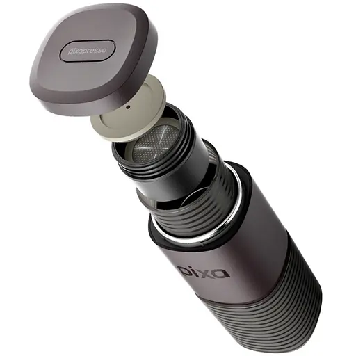 Портативна еспресо-кавоварка Wacaco Pixapresso, електрична, для меленої кави та капсул - фото 16