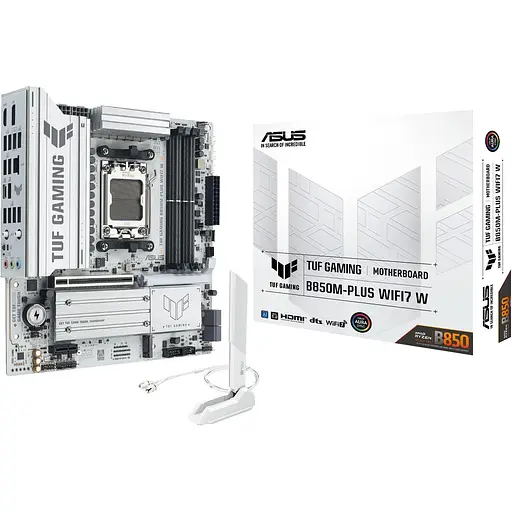 Материнская плата Asus TUF Gaming B850M-PLUS WIFI7 W (90MB1MD0-M0EAY0) [147046] - фото 1