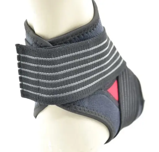 Бандаж на голеностоп Power System PS-6013 Neo Knee Support Black/Red XL (1 шт) (PS-6013_XL_Black-Red) - фото 4
