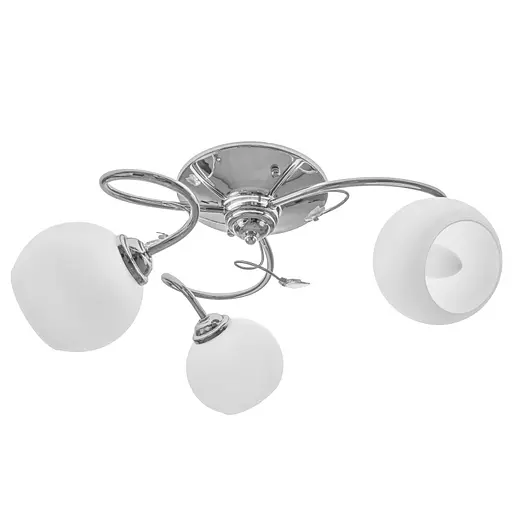 Люстра стельова Brille в спальню E27 60W CH (LK-592C/3)