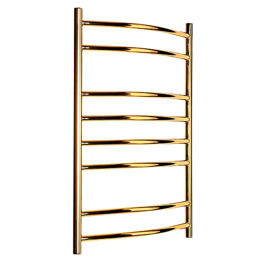 Водяной полотенцесушитель Navin Камелия 500x800 золотой 00-407020-5080, Золотой - фото 4