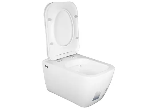 Унитаз подвесной Idevit Halley Iderimless с сидением Soft Close SETK3204-2616-001-1-6000, Белый - фото 4