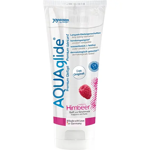 Гель Joydivision Aquaglide Raspberry 100 мл - фото 1
