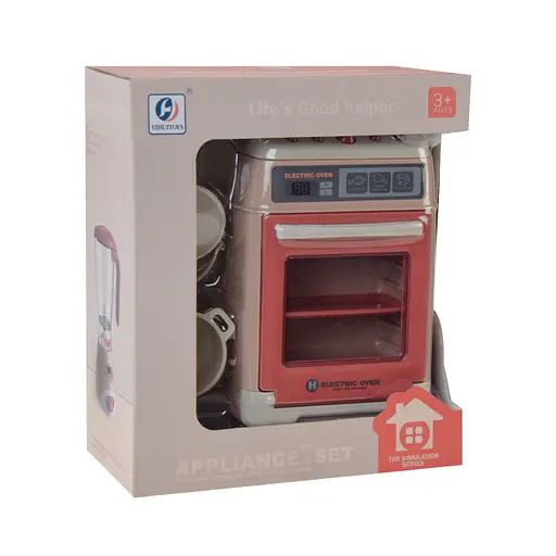 Плита YH129-7C/7S на батарейках, світло, звук, в коробці (6982005400334) Бежевий - фото 2