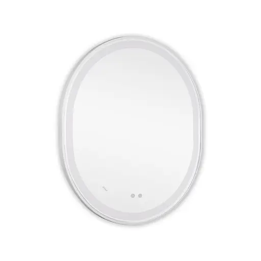 Дзеркало Qtap Gemini 800x700 з LED-підсвічуванням Touch, з антизапотіванням, з димером температури кольору (3000-6500K) Reverse QT2578R8071W - фото 7
