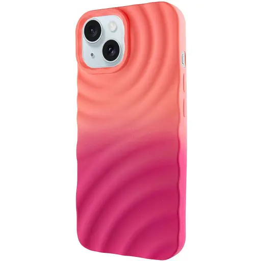 Чохол Epik TPU ColorWave для Apple iPhone 13/14, 6.1 Peach/Pink - фото 1