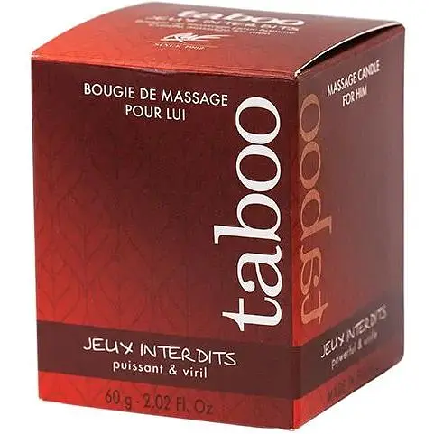 Масажна свічка Ruf Taboo Jeux Interdits дикий лишайник, 60 мл - фото 2