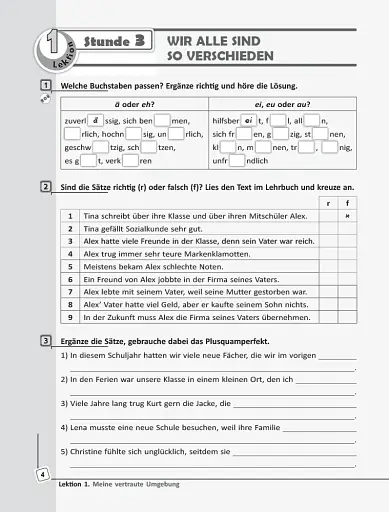 Німецька мова. 10 клас. Робочий зошит "Deutsch lernen ist super!" Рівень стандарту - фото 5