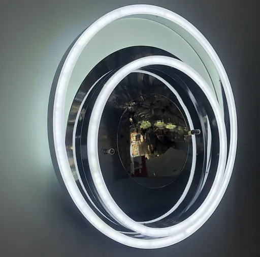 Світлодіодна люстра з 3D ефектом Line.F A 55011/2S+LED 3D CR - фото 7